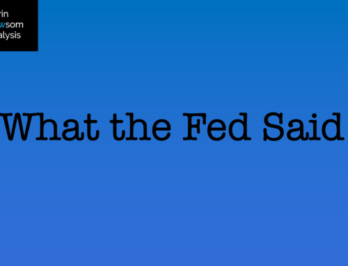 What the Fed Said