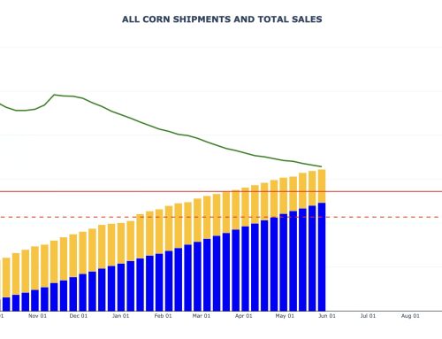 Corn Export Sales and Shipments