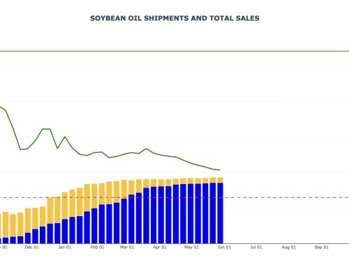 Soybean Oil Export Sales and Shipments