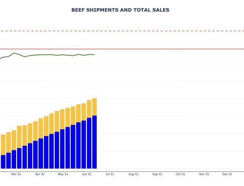 Beef Export Sales and Shipments