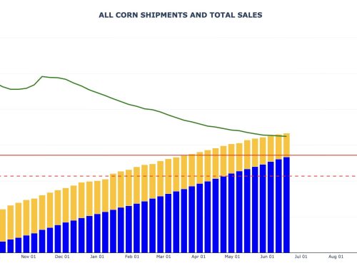 Corn Export Sales and Shipments