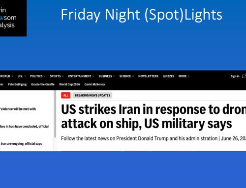More Headlines – As Expected