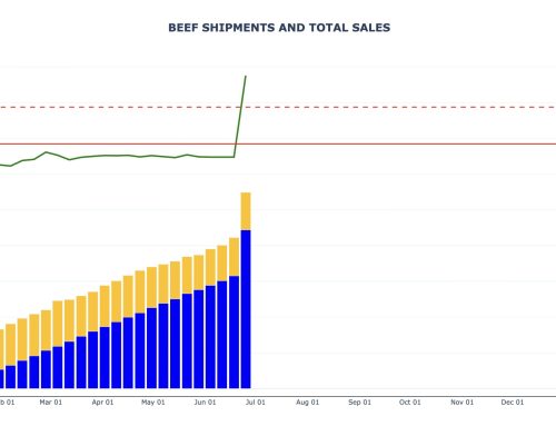 Beef Export Sales and Shipments