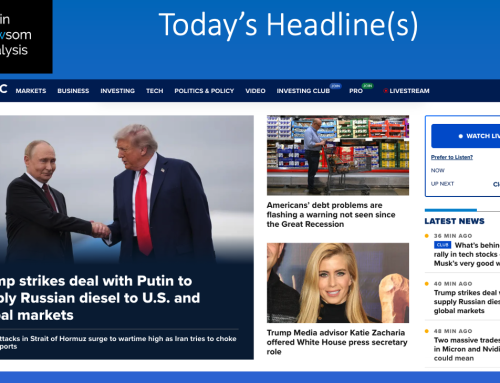 Breaking News: (The US President) Buys Diesel From His Buddy